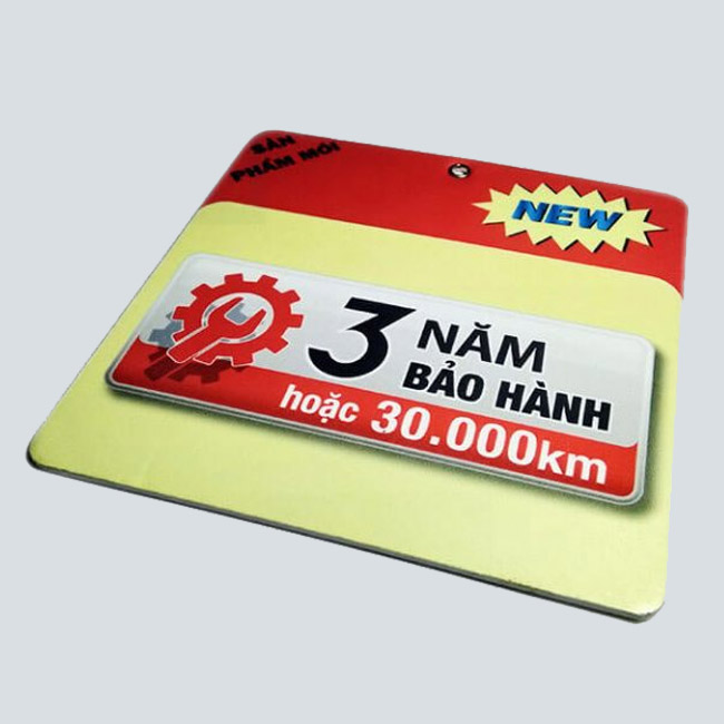In decal dán formex