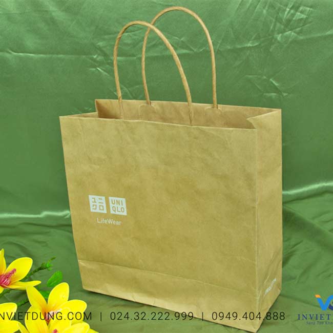 Mẫu túi giấy đựng ấn phẩm Lifewear