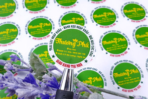 In sticker dán