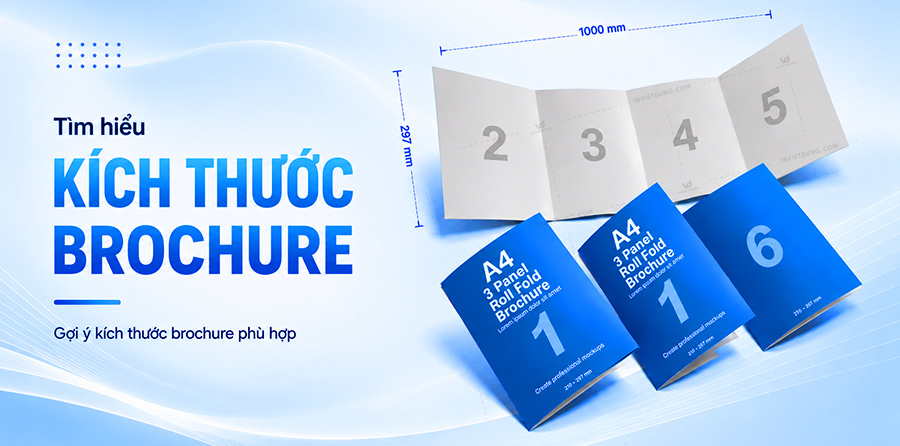 Kích thước brochure tiêu chuẩn A3, A4, A5 chuẩn ISO 216