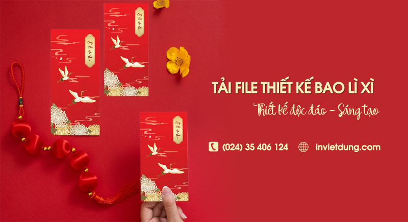File thiết kế bao lì xì