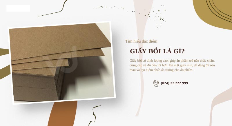 Giấy bồi là gì