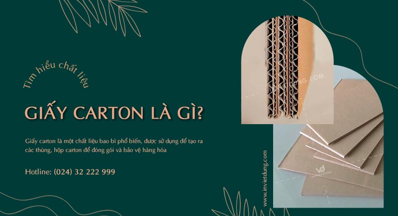 Giấy carton là gì