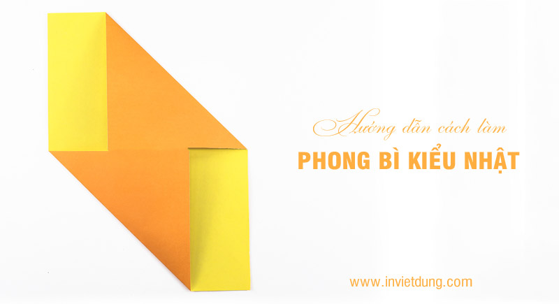 Cách gấp phong bì kiểu Nhật