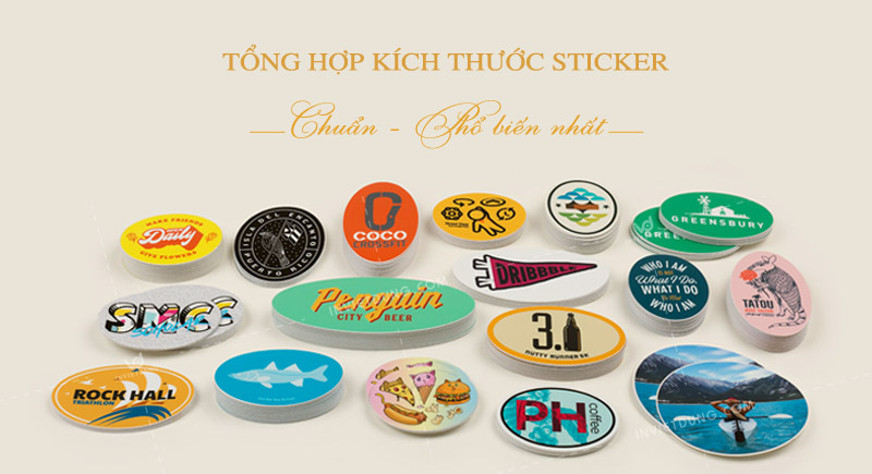 Kích thước sticker