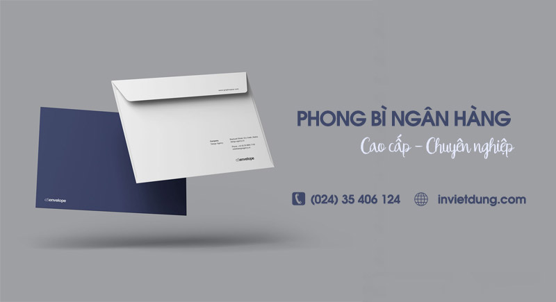 Mẫu phong bì ngân hàng
