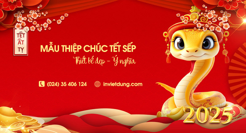 Mẫu thiệp chúc Tết sếp