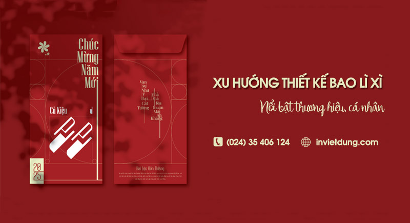 Xu hướng thiết kế bao lì xì