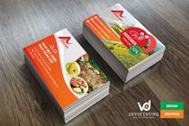 Mẫu card visit nhà hàng, quán ăn, tiệc cưới đẹp