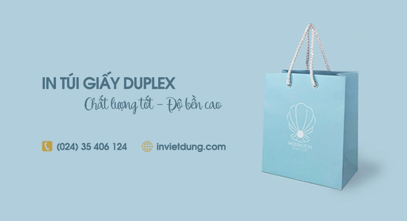 In túi giấy duplex