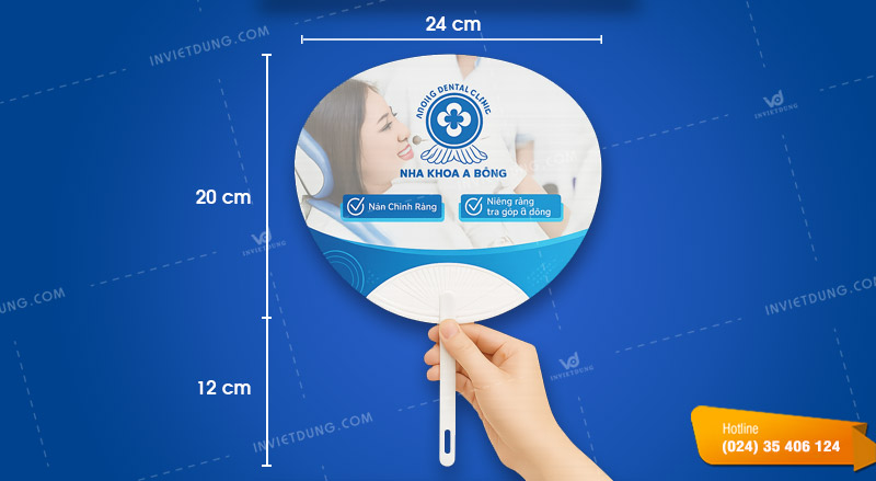 Quạt nhựa cầm tay quảng cáo là gì?