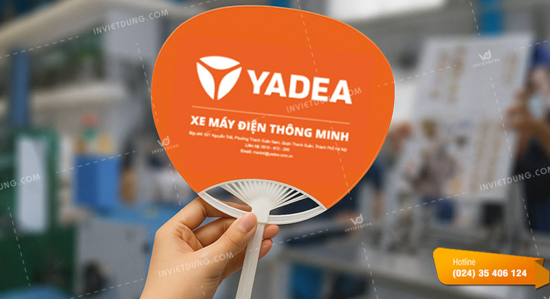 Bật mí nội dung in ấn và thiết kế trên quạt nhựa cầm tay