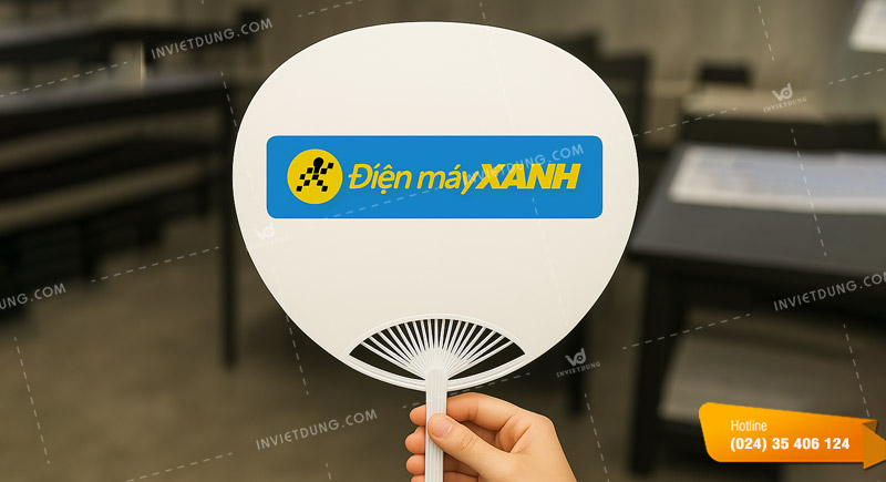 Bật mí nội dung in ấn và thiết kế trên quạt nhựa cầm tay