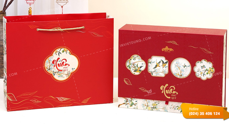 Mẫu túi giấy đựng saffron