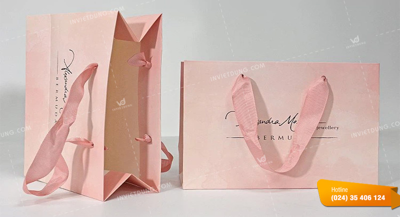 Mẫu túi giấy salon tóc