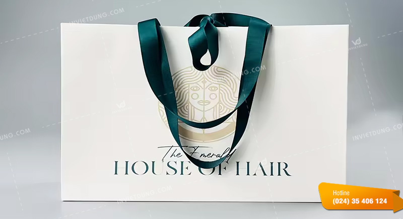 Mẫu túi giấy salon tóc
