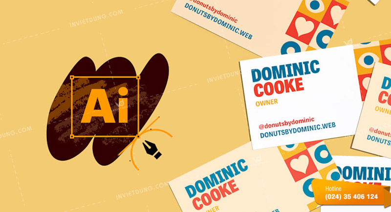 Hướng dẫn thiết lập card visit trong Adobe Illustrator: Sắc nét với vector