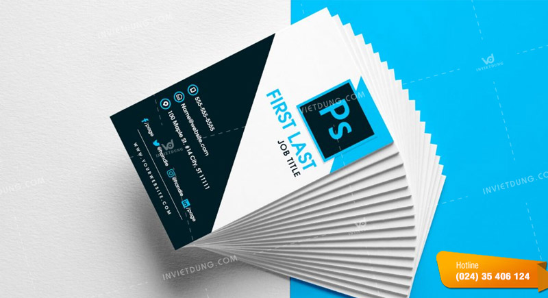 Hướng dẫn thiết kế card visit chuẩn in ấn bằng Photoshop: Dễ dàng cho người mới
