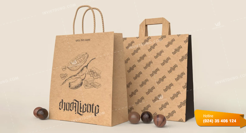 Giấy dùng để in túi đựng thức ăn nhanh phổ biến hiện nay là loại nào?
