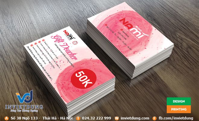 Mẫu voucher giảm giá tiệm nail, móng đẹp