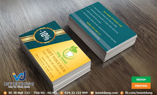 Mẫu voucher giảm giá nha khoa dental