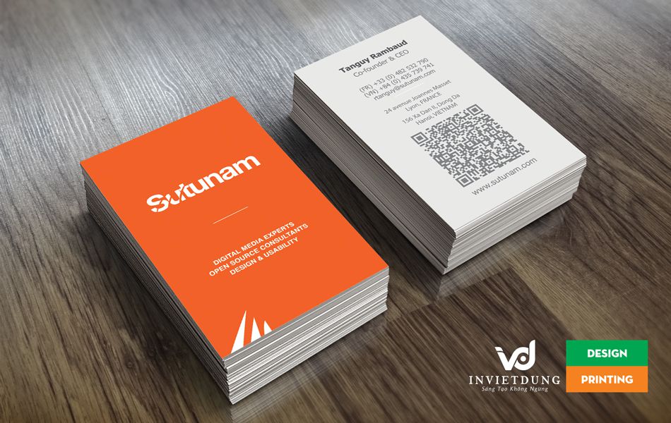 Mẫu card visit đẹp công ty