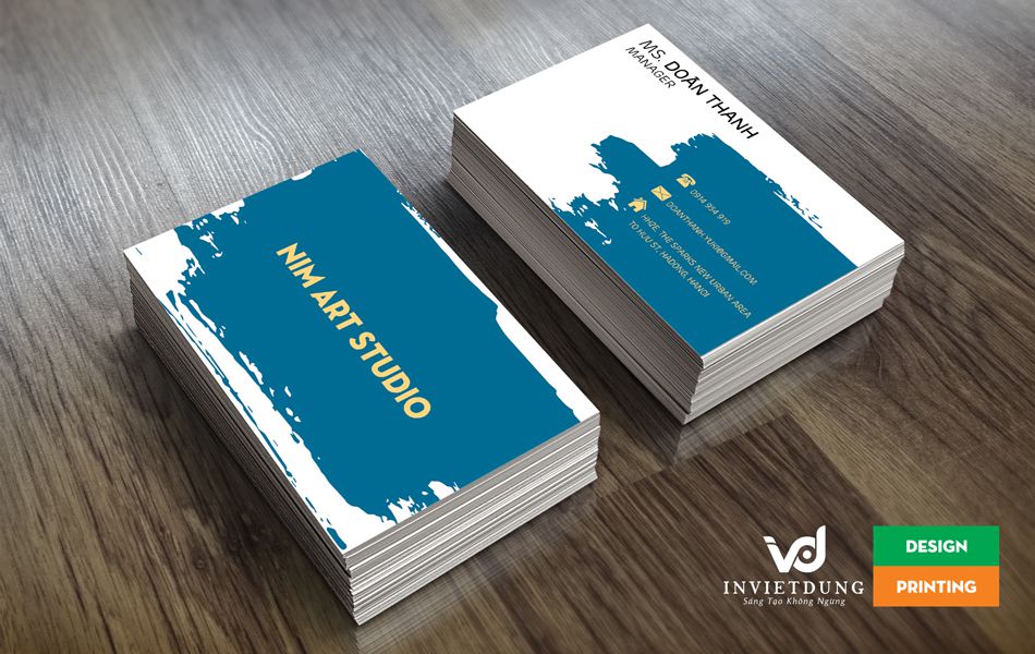 card visit cho studio