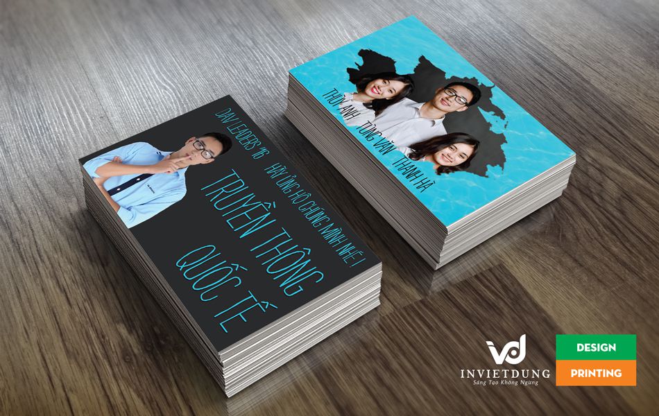 Mẫu name card công ty truyền thông