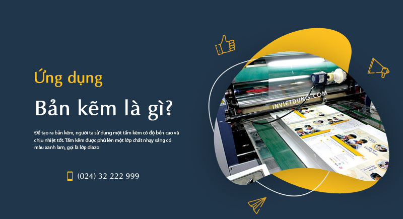 Tìm hiểu khái niệm và ứng dụng của bản kẽm trong in offset là gì