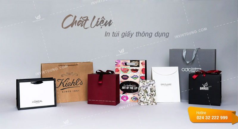 Chất liệu in túi giấy