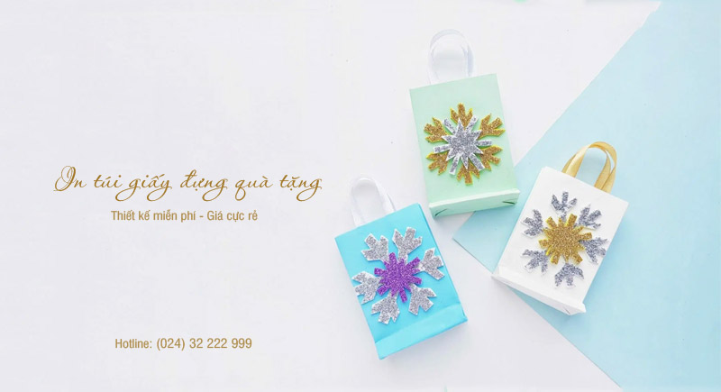 In túi xách giấy đựng quà tặng