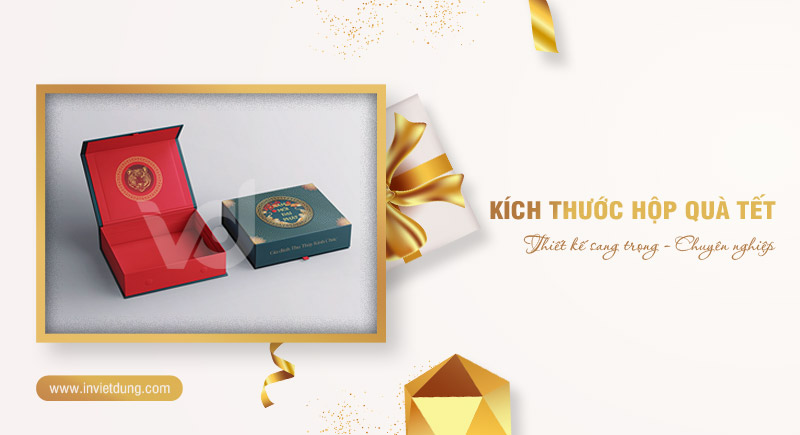 Kích thước hộp quà Tết phổ biến