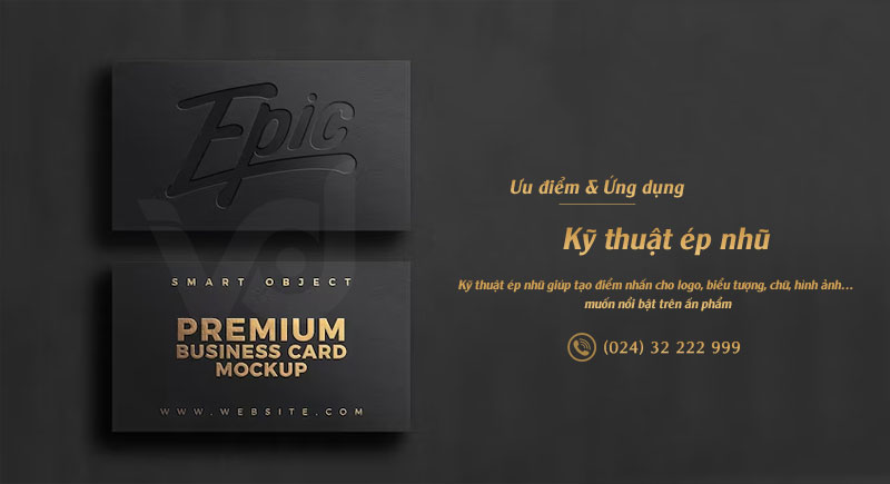 Tìm hiểu kỹ thuật gia công ép nhũ ấn phẩm là gì
