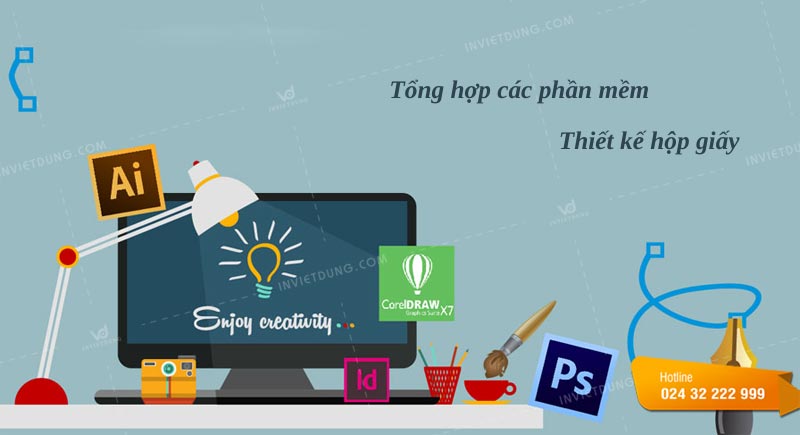 Tổng hợp các phần mềm thiết kế hộp giấy phổ biến nhất hiện nay