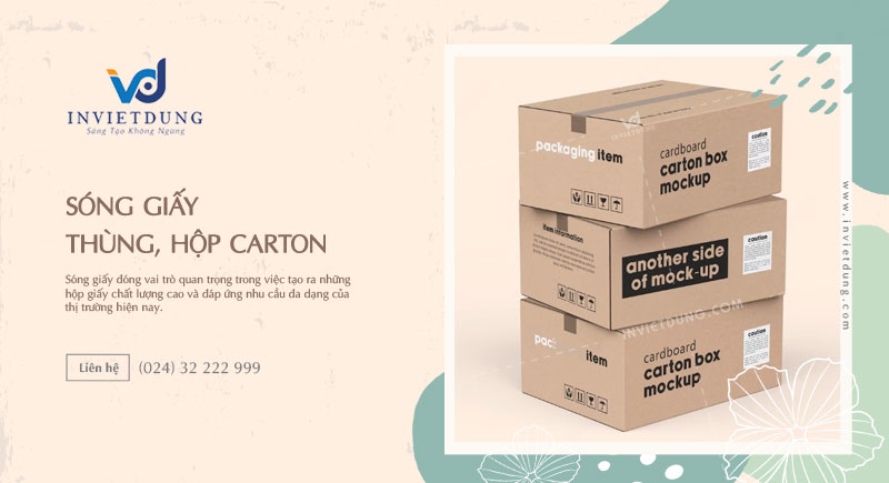 Tìm hiểu 4 loại sóng giấy thùng, hộp carton