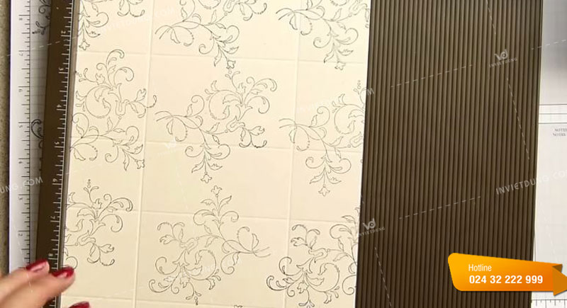 Cách gấp túi giấy handmade tại nhà đơn giản bước 2