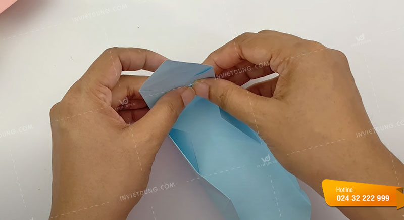 Cách làm hộp giấy có nhiều ngăn kéo nhiều đơn giản bước 8