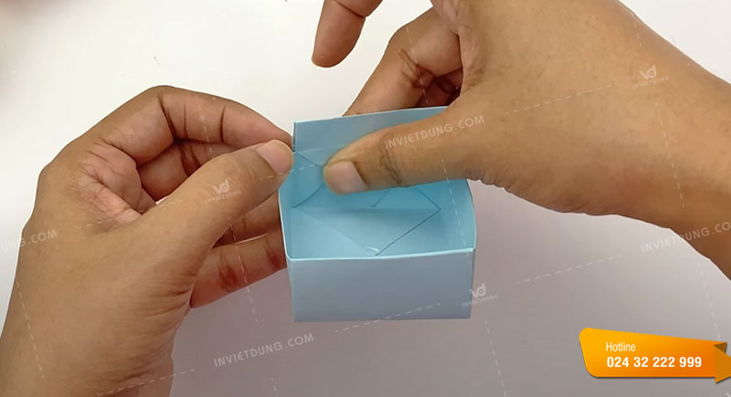Cách làm hộp giấy có nhiều ngăn kéo nhiều đơn giản bước 9