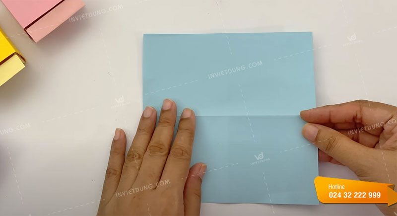 Cách làm hộp giấy có nhiều ngăn kéo nhiều đơn giản bước 1