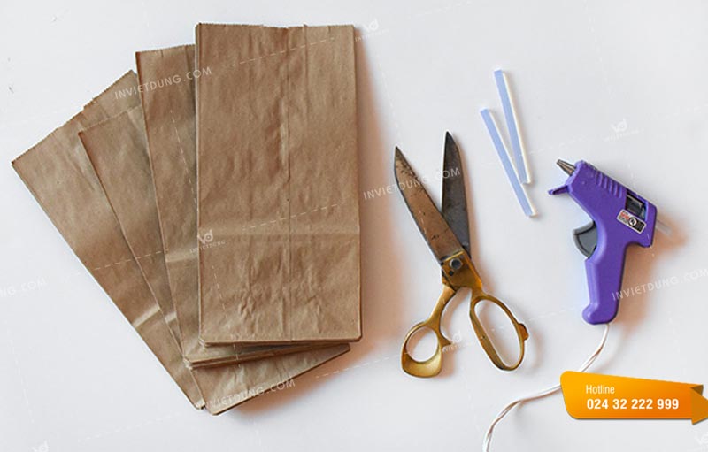 4 dụng cụ cần thiết để làm túi giấy handmade tại nhà