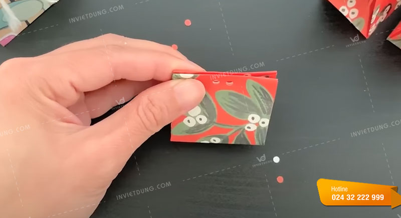 Cách gấp túi giấy mini tại nhà đơn giản bước 12