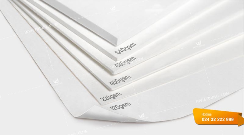 Định lượng của giấy crystal