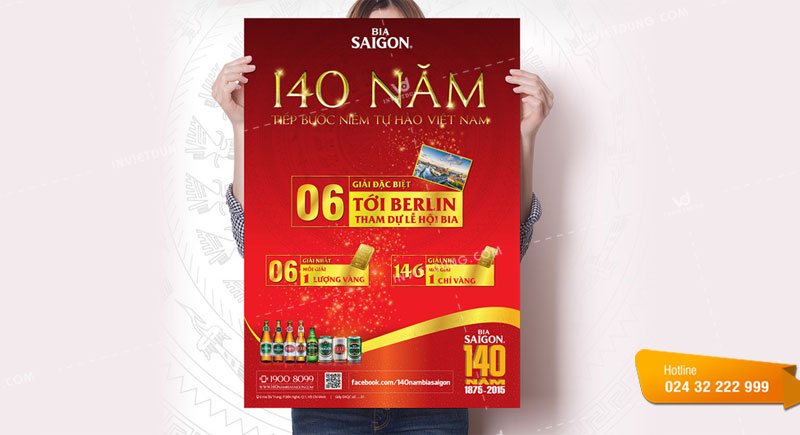 In poster quảng cáo