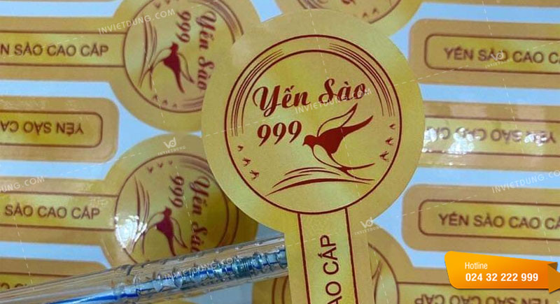 Lưu ý thiết kế tem decal nhựa sữa thông tin thương hiệu