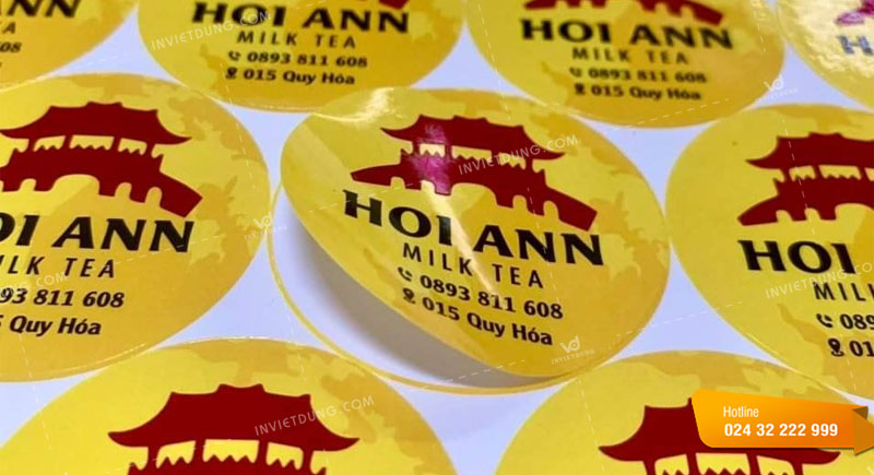 Mẫu decal nhựa sữa dán trà sữa