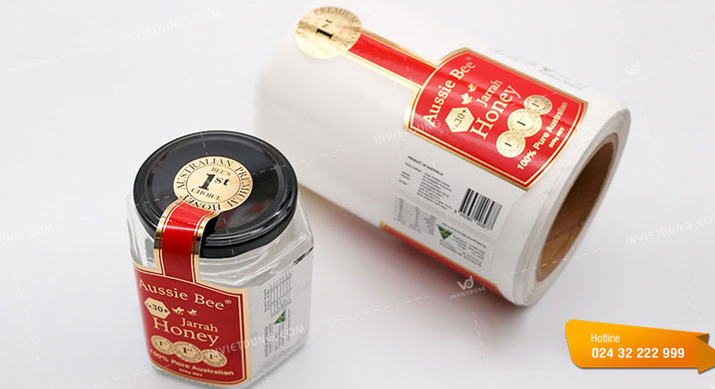 Mẫu tem niêm phong nắp chai lọ yến sào