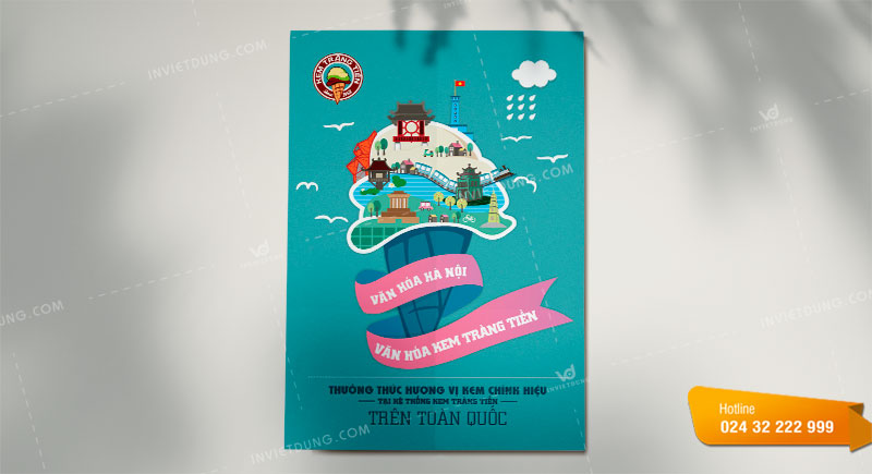 Kích thước poster dán tường