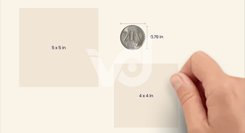 Cách lựa chọn kích thước nhãn dán sticker phù hợp