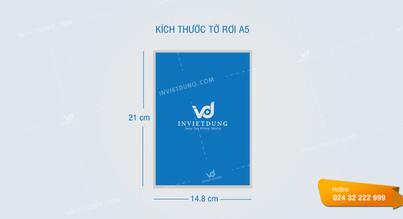 Kích thước tờ rơi A5
