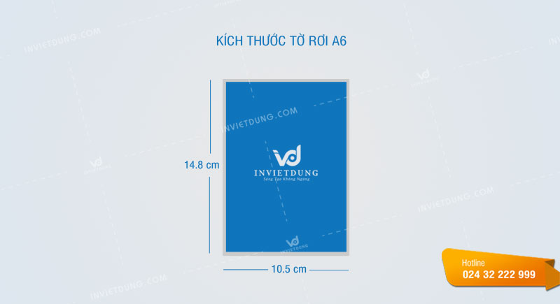 Kích thước tờ rơi A6